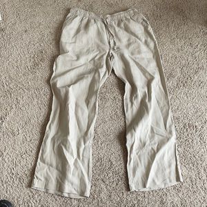 Wide leg linen pants Merona